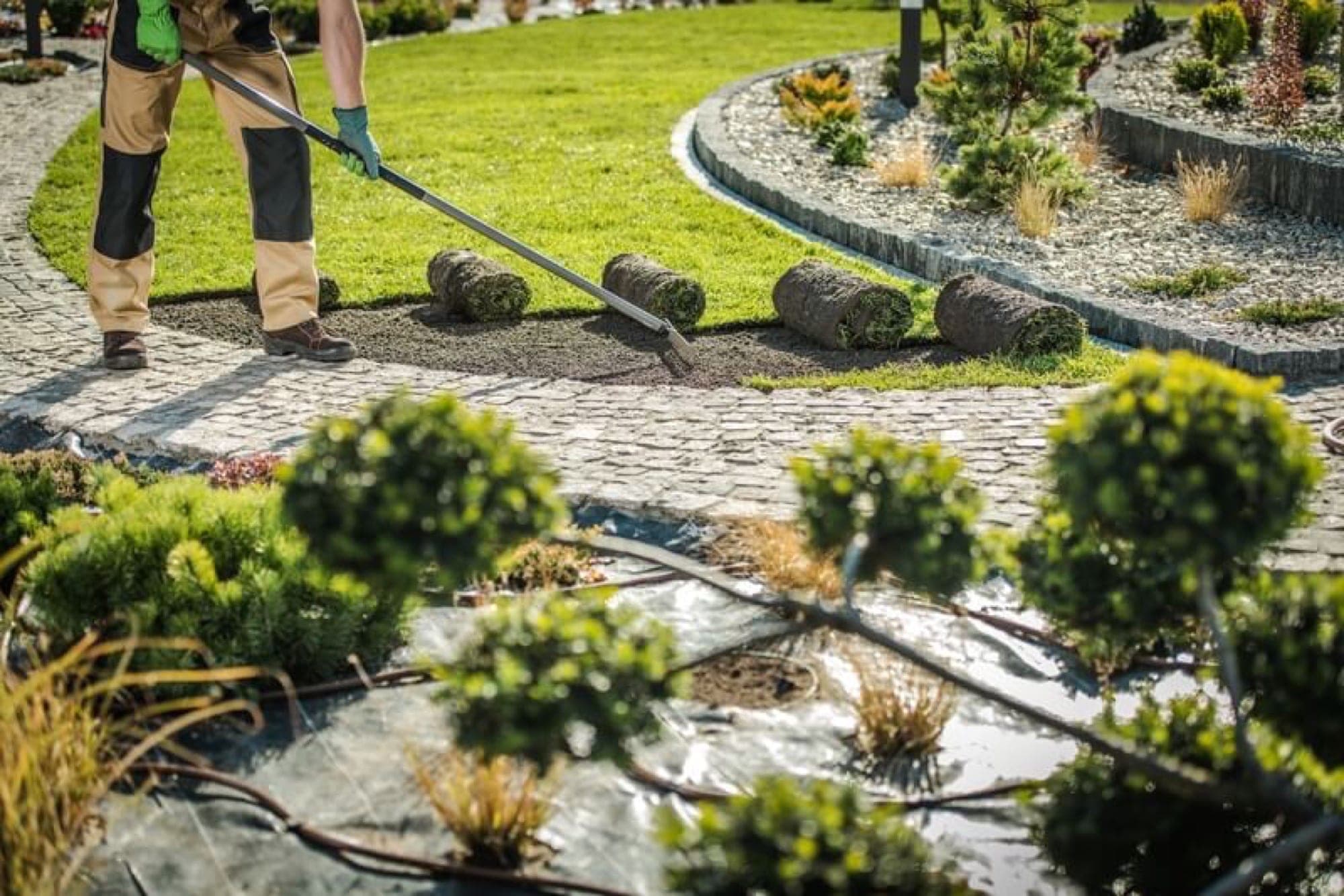 landscaping work in Sydney